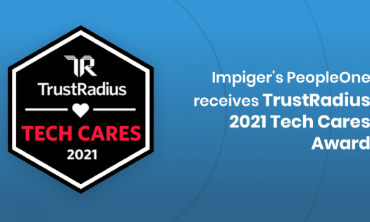 Impiger’s PeopleONE receives TrustRadius 2021 Tech Cares Award